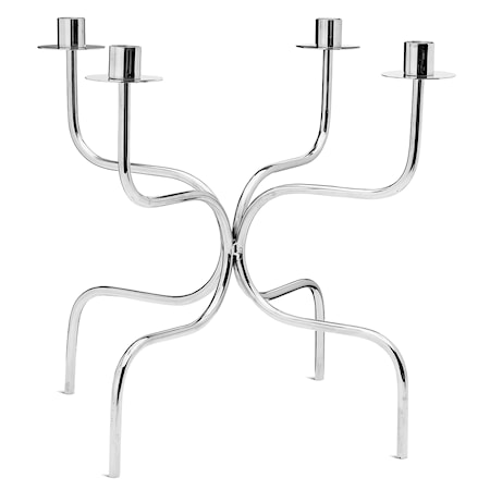 Candelabra Quartet Ljusstake Förnicklad mässing