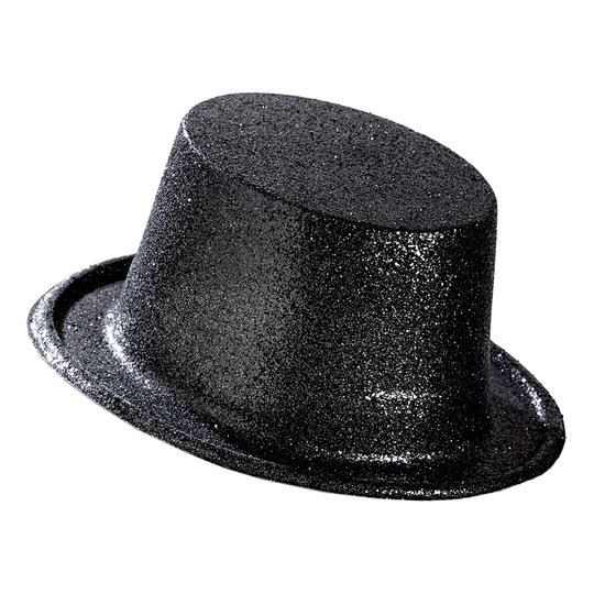 Höghatt Glitter Svart - One size