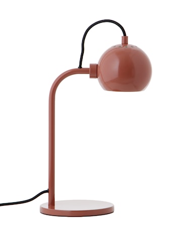 Ball Bordslampa Glossy Red