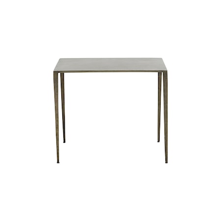 Sidobord Ranchi Nickel 60 cm
