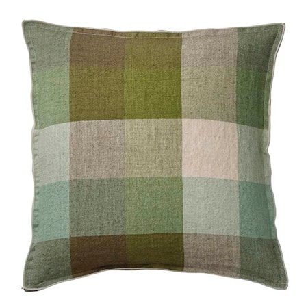 Kuddfodral Linne 50x50 cm Grön