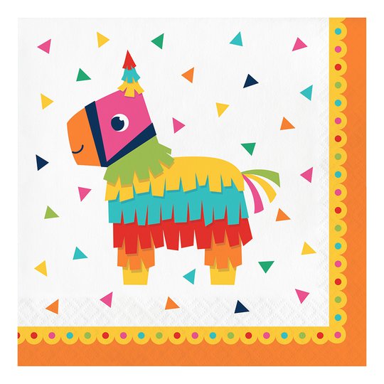 Servetter Fiesta Fun - 16-pack