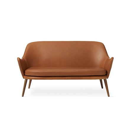 Dwell 2-sits Soffa Camel Silk