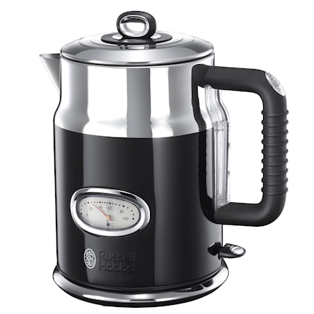 Russell Hobbs Vattenkokare Retro Svart 1,7l
