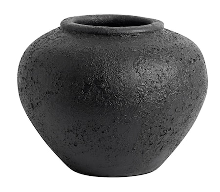 Luna Kruka Svart Terracotta 26x34 cm