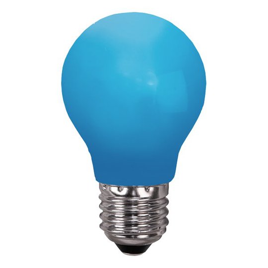 LED-Lampa E27 - Blå