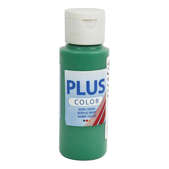 Plus Color Hobbyfärg - Briljantgrön