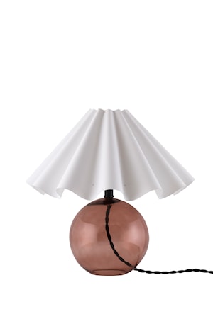 Judith Bordslampa 28 cm Brun/Vit