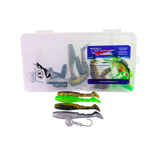 K.P Original Shad 2,5" jiggsortiment 20 st/pkt