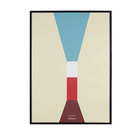 Ramme, egetræ, FSC, sort, large, m/foto