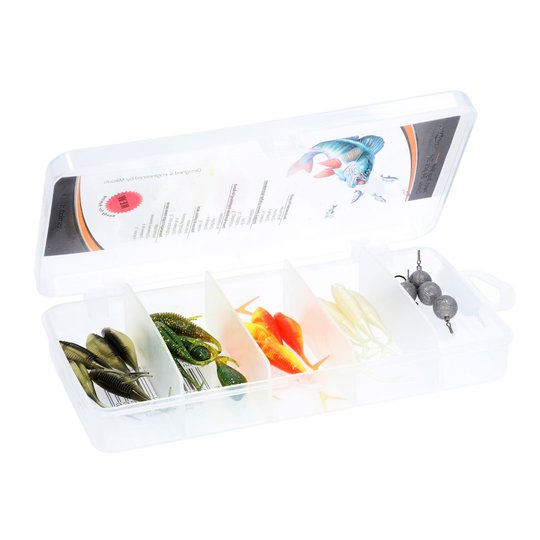 Mikado Fish Fry 5,5 cm jiggsortiment 20 st/pkt