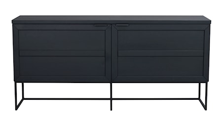 Everett Sidobord Svart Ek 160 cm