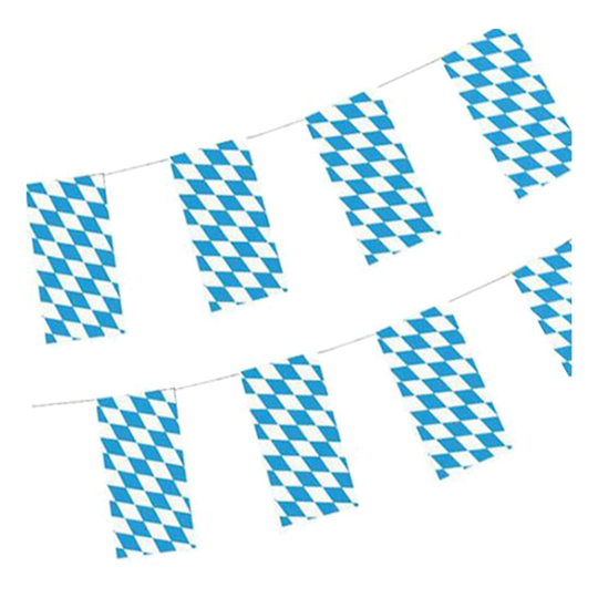 Flaggirlang Bayersk Blå