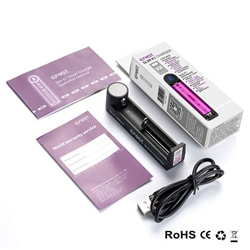 M Tiger Sports Usb-Charger For 18650 / 18350 Battery Cell