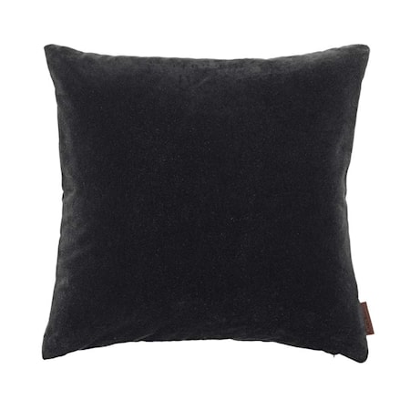 Prydnadskudde Sammet Soft 50x50 Svart