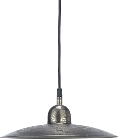Como Taklampa Beaten silver 28cm