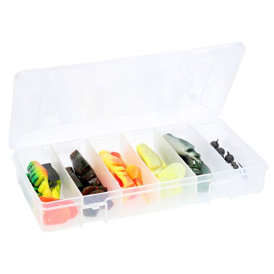 Mikado Fishunter 7 cm jiggsortiment (15st + 3st jiggskallar)