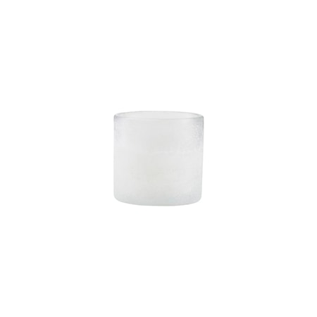 Värmeljusstake Mist Vit 9 cm