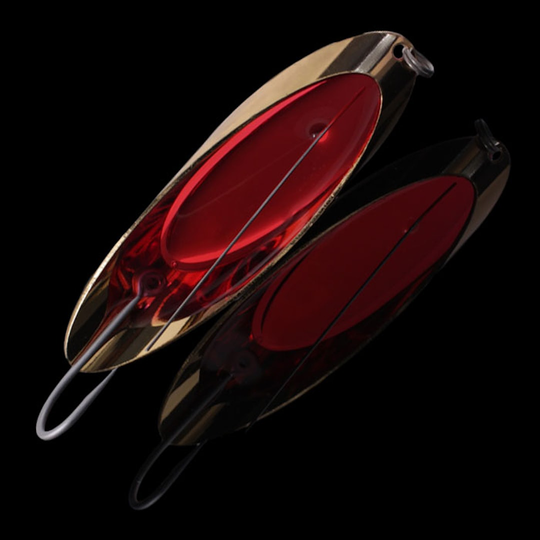 Norolan Pike Spoon 12 g skeddrag Gold/Red