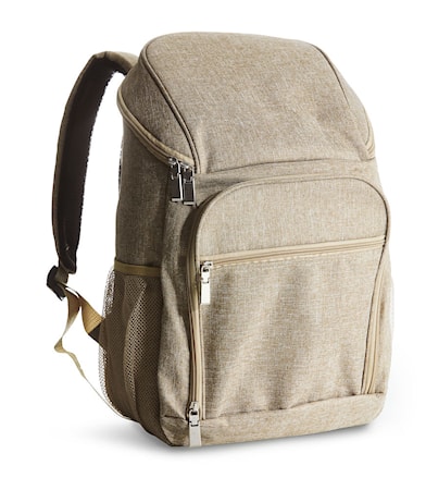 City Kylväska Ryggsäck Beige 21 L