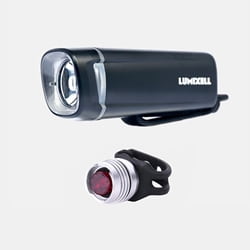 Lumixell Lampset Lumixell Urban 200 / Ruby Diamond Safety Light Red