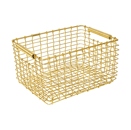 Rectangular 15 Korg Mässing