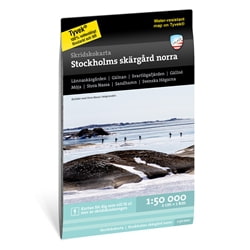 Calazo Skridskokarta Stockholms Skärgård - Norra 1:50.000