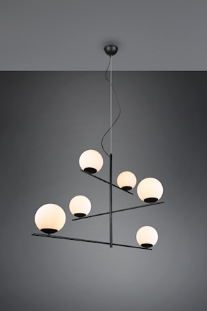 Pure Taklampa 6L E14 Svart