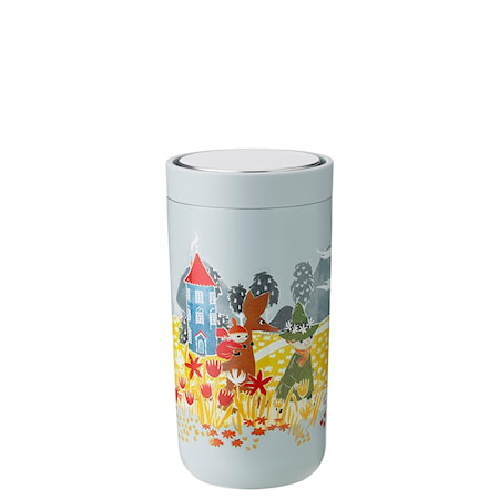 To Go Click to go cup, 0,2 l. - sky - Mumin