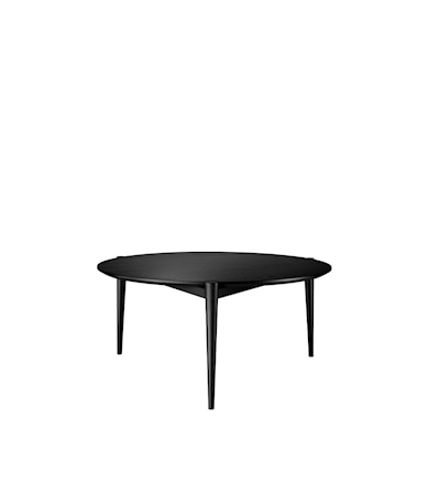 D102 Soffbord Ø85 cm Svart