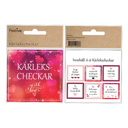Kärlekscheckar