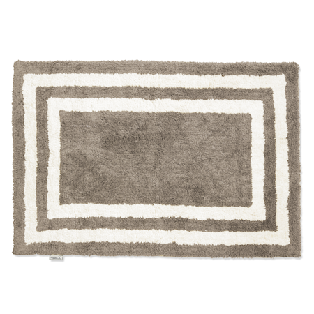Badrumsmatta Firenze 60x90 Simply Taupe/Vit