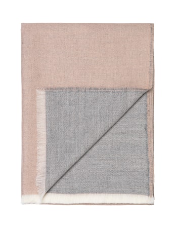Venice Pläd Superine Alpacka ull Vit/Beige