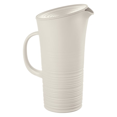 Tierra Tillbringare med lock Vit 1,8L