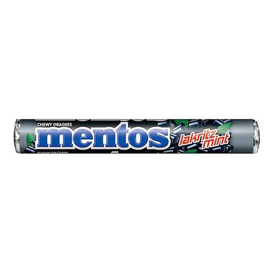 Mentos Liquorice Mint - 38 gram
