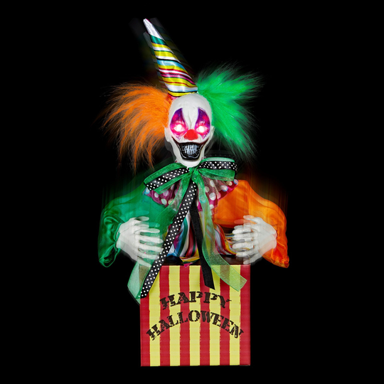 Hoppande och Skrattande Clown Prop
