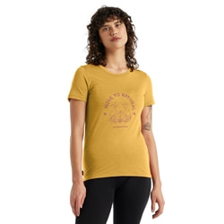 Icebreaker W Tech Lite II SS Scoop Tee Canopy Campe