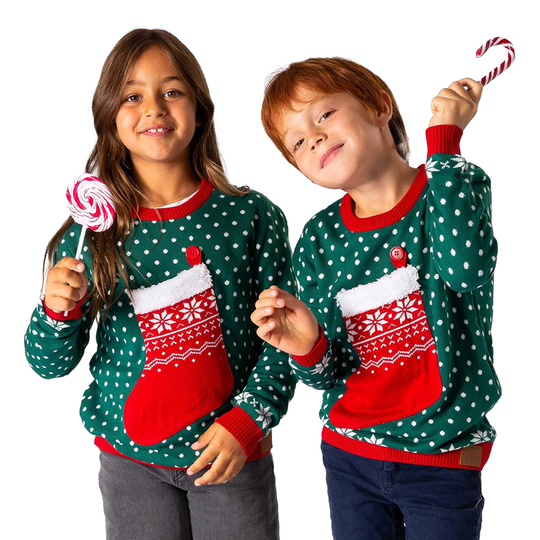Julstrumpa Jultröja för Barn - 2-4 år (98/104)