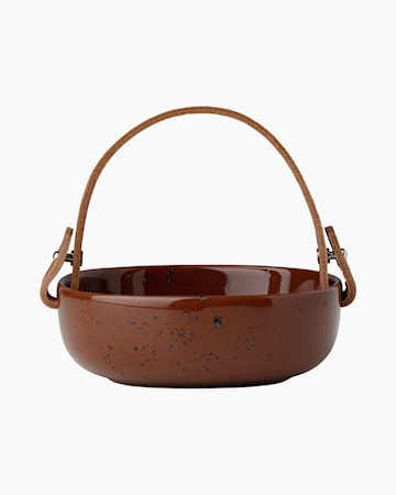 Pikku Koppa Skål Med Handtag Brun