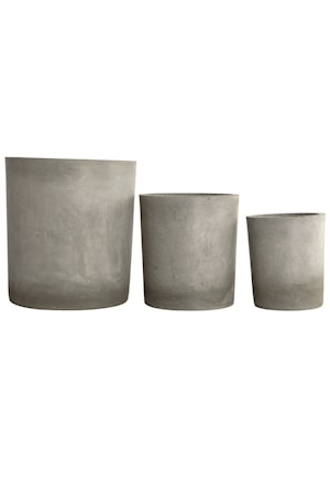 Ave kruka 3-pack Grå