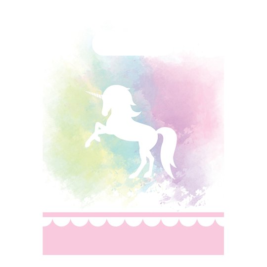Kalaspåsar Believe in Unicorns - 6-pack
