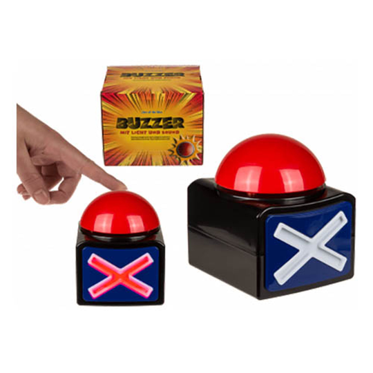 X Buzzer med LED & Ljud - 1-pack