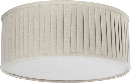 Plafond Plissé Natur 45cm