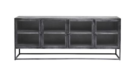 Boston Sidobord 180cm Svart