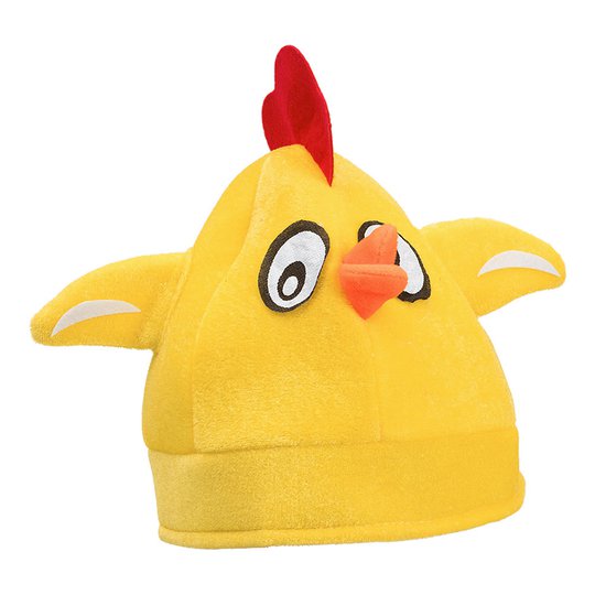 Hatt Gul Kyckling - One size