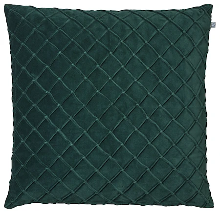 Deva Kuddfodral Velvet Grön 50x50cm