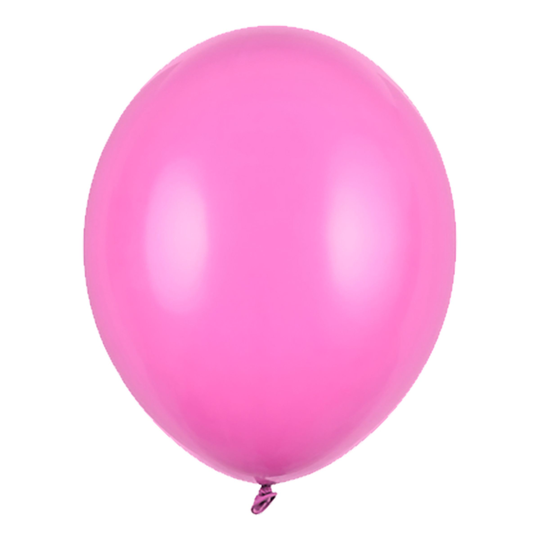 Miniballonger Extra Starka Fuchsia Pastell - 100-pack
