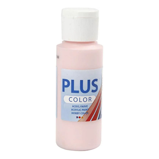 Plus Color Hobbyfärg - Ljusrosa