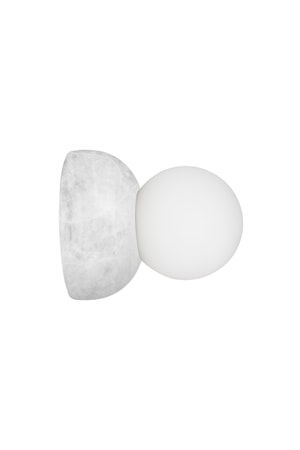 Torrano Vägglampa/Plafond ø13 cm IP44 Vit