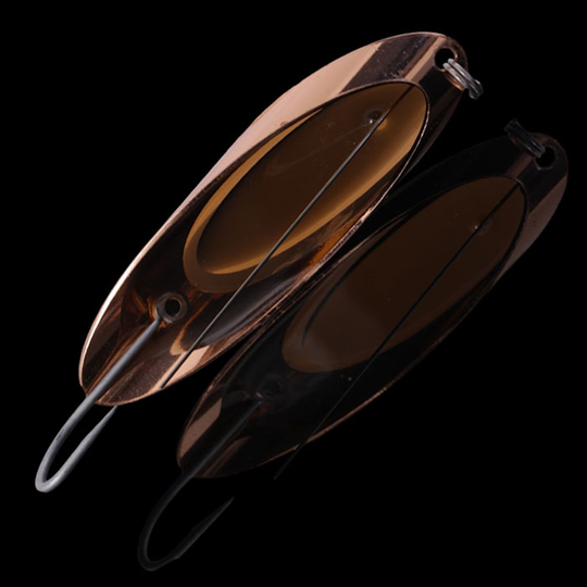 Norolan Pike Spoon 12 g skeddrag Copper/Brown